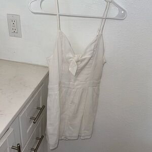 Aerie white romper